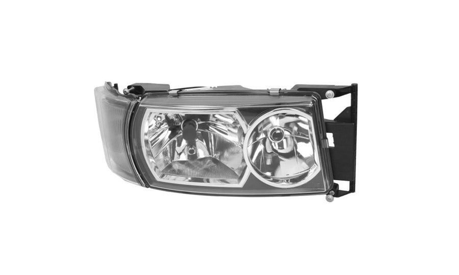 Proiettore Destro Manuale Luce Led Base Nera Senza Lampadina (D1R - H7) - Scania - Serie R2010 - OE 1934451 - Carrozzeria Truck