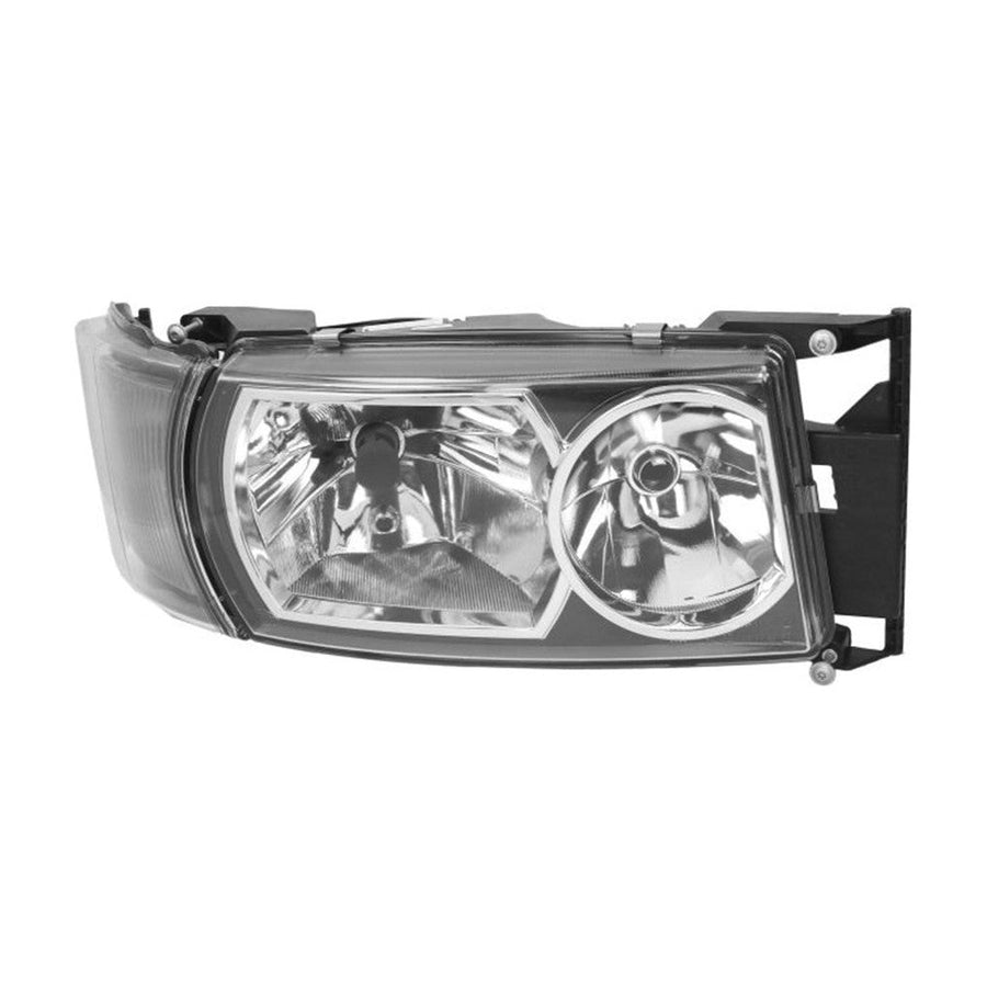 Proiettore Destro Manuale Luce Led Base Nera Senza Lampadina (D1R-H7) - Scania - Serie R2010 - OE 1934451 - Carrozzeria Truck
