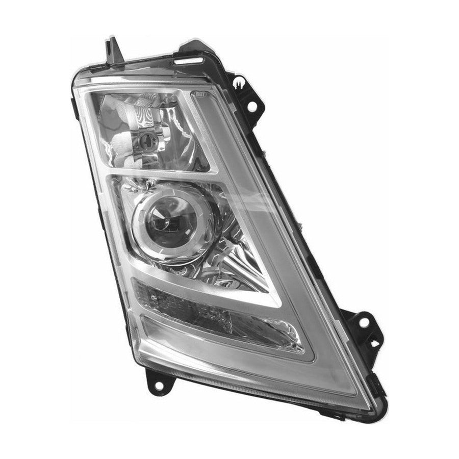 Proiettore Destro Manuale Xeno Base Cromata Senza Lampadina (D1S-H1-Led) - Volvo - FH4 - OE 22239244 - 24159375 - Carrozzeria Truck