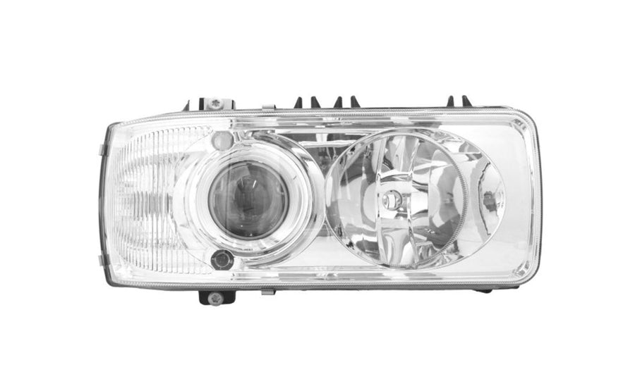 Proiettore Destro Xeno Elettrico Senza Motore Senza Lampadina (D2S - H1 - Py21W - W5W) Senza Centralina - Daf - CF - OE 1631911 - 1699933 - 1743691 - Carrozzeria Truck