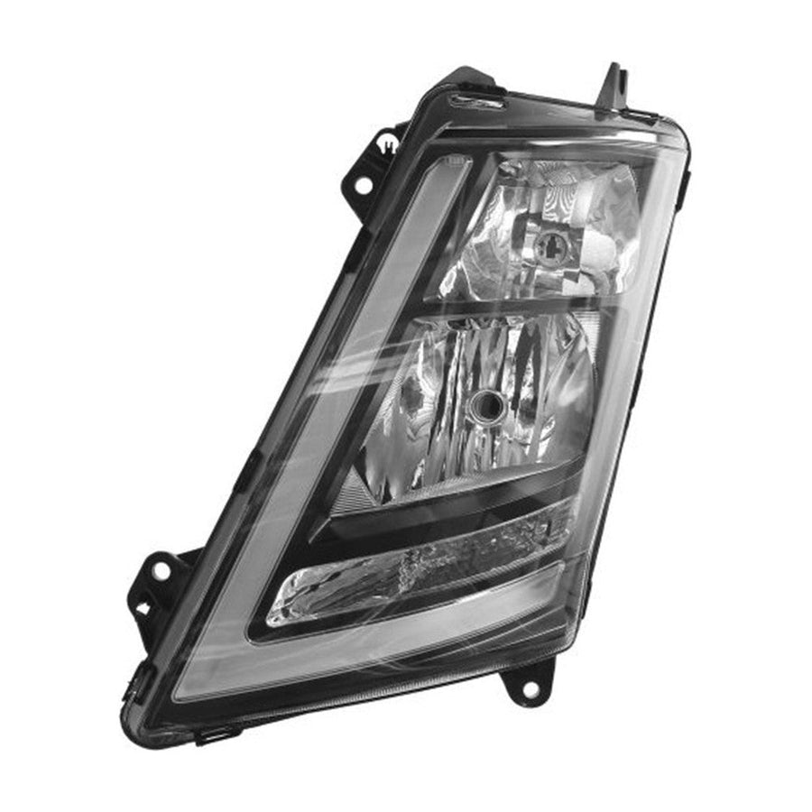 Proiettore Sinistro Elettrico Con Motore Base Nera Senza Lampadina - Volvo - FH4 - OE 21608667 - 22239234 - Carrozzeria Truck
