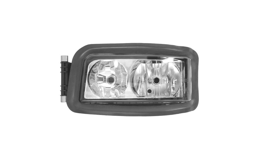 Proiettore Sinistro Elettrico Con Motore Senza Lampadina (H7 - H7 - W5W) - Man - TGA LX - OE 81251016451 - 81251016580 - 81251016421 - Carrozzeria Truck