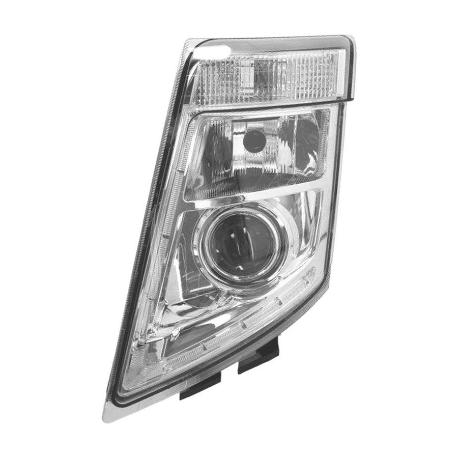 Proiettore Sinistro Manuale Base Cromata Senza Lampadina (H7-Py21W-Led) - Volvo - FH3 - OE 82304599 - 21123523 - Carrozzeria Truck