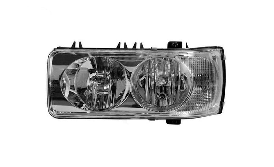 Proiettore Sinistro Manuale - Elettrico Freccia Bianca Senza Lampadina (H7 - H1 - P21W - W5W) - Daf - CF - OE 1832396 - Carrozzeria Truck