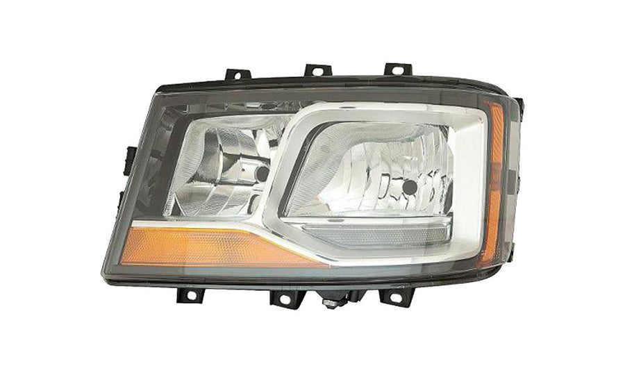 Proiettore Sinistro Manuale (H7 - H7 - H21W - Led) - Scania - Serie R - S 2017 - OE 2379889 - 2655840 - 2674382 - Carrozzeria Truck