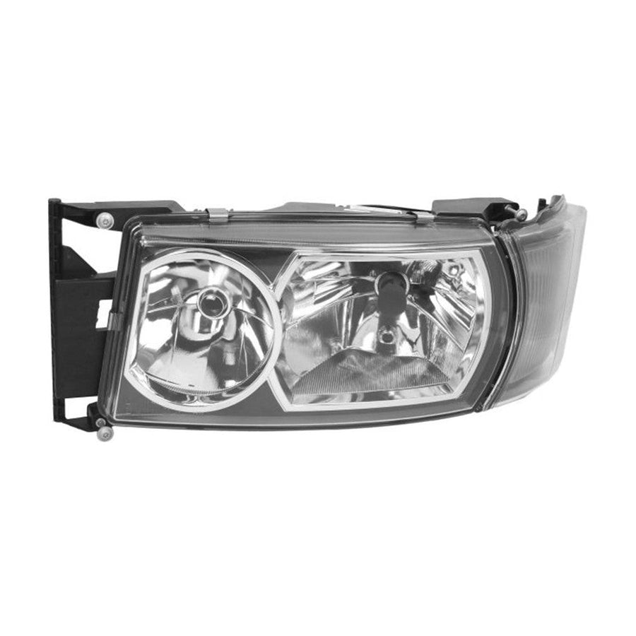 Proiettore Sinistro Manuale Luce Led Base Nera Senza Lampadina (D1R-H7) - Scania - Serie R2010 - OE 1934450 - Carrozzeria Truck