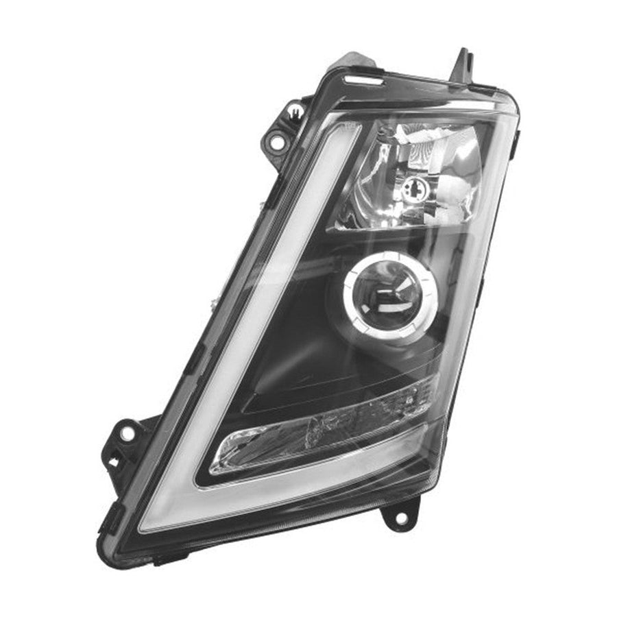 Proiettore Sinistro Manuale Xeno Base Nera Senza Lampadina (D1S-H1-Led) - Volvo - FH4 - OE 22239250 - Carrozzeria Truck
