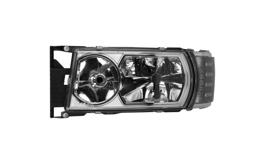 Proiettore Sinistro Manuale Xeno Con Luce Diurna Senza Lampadina (D1R - H7) - Scania - Serie R2010 - OE 2416105 - Carrozzeria Truck