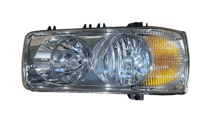 Proiettore Sinistro Manuale/Elettrico Alogeno 24 V Con Portalampada - Senza Lampadina (H7 - H1 - P21W - W5W) Connettore Rotondo Posteriore Centrale 5 Pin - Senza Motorino Economy Quality - Daf - XF 105 - OE 1699313 - 1641742 - 1641750 - 1699300 - 1743684 - Carrozzeria Truck