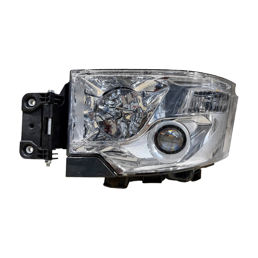 Proiettore Sinistro Manuale/Elettrico Alogeno 24 V Con Portalampada - Senza Lampadina (H7 - H1 - Py21W - W5W) Connettore Rettangolare Posteriore Centrale 6 Pin - Senza Motorino - Renault - Serie T - OE 7482622242 - 7482622242 - Carrozzeria Truck