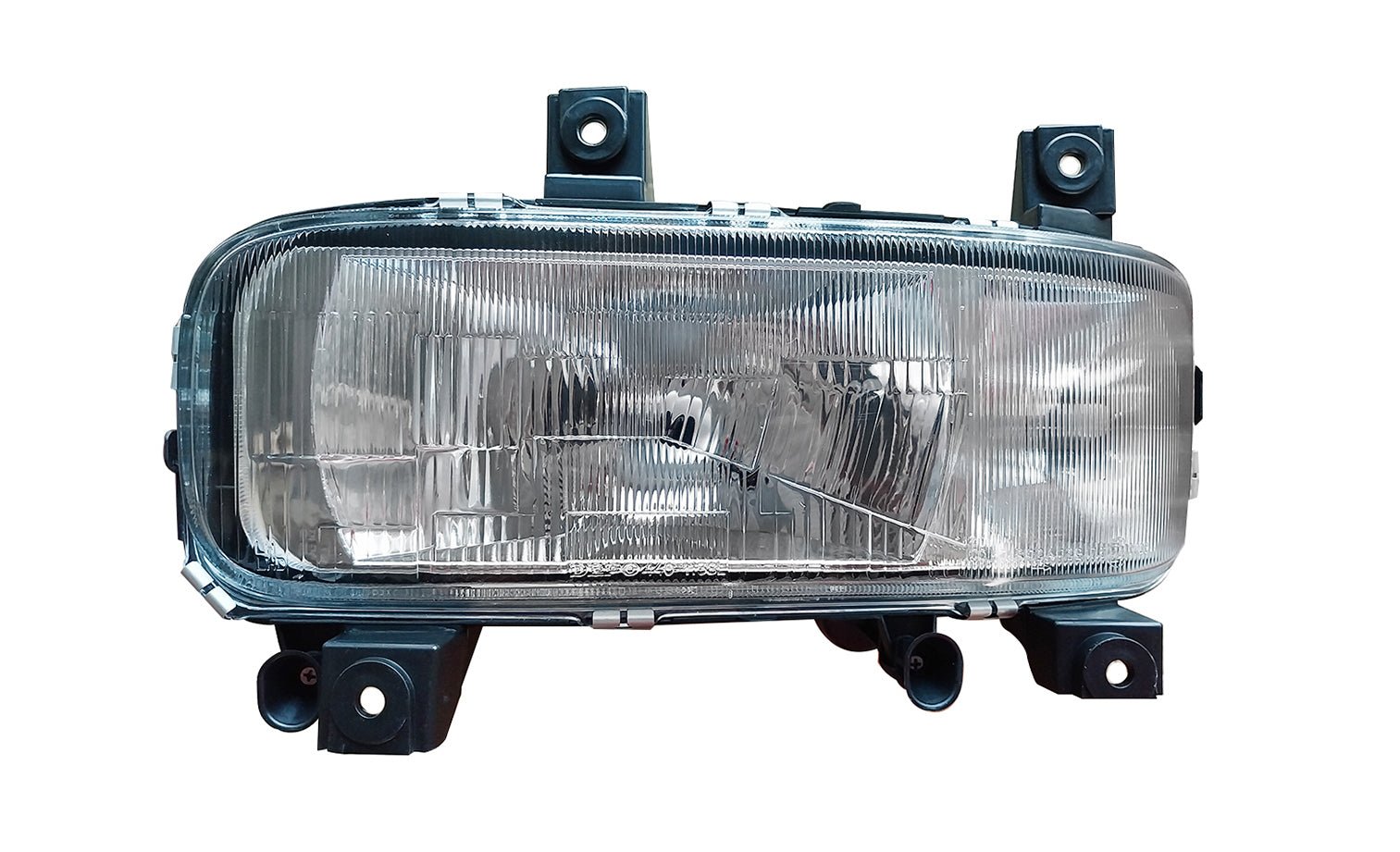 Proiettore Sinistro Manuale/Elettrico Alogeno 24V Con Porta Lampada Senza Lampadina (H4 - H1 - W5W) Connettore Rotondo Posteriore Centrale Destro 7 Pin - Senza Motorino - Mercedes - Atego 1a serie - OE 9738200561 - Carrozzeria Truck