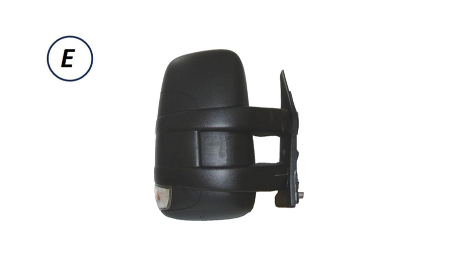 Retrovisore Destro Manuale Braccio Corto Omologato - Iveco - Daily City 2006 - OE 5801755747 - 5802031932 - 500043406 - Carrozzeria Truck
