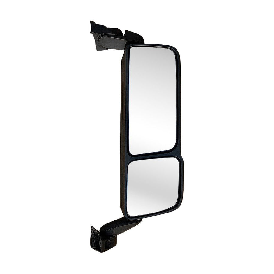 Specchio Destro Completo Principale Elettrico - Ausiliario Manuale Riscaldato Braccio Corto Con Copribraccio Superiore E Inferiore - Mercedes - Actros MP5 - OE 9608104716 - 9608102219 - 9608103616 - Carrozzeria Truck