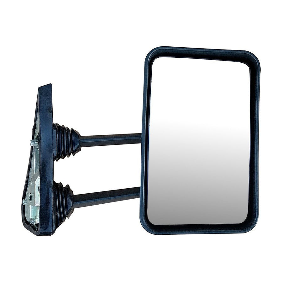 Specchio Retrovisore Destro Braccio Lungo (12 Cm) Manuale - Cover Colore Grigio - Non Riscaldato - Iveco - Daily 1996 - OE 93936855 - Carrozzeria Truck