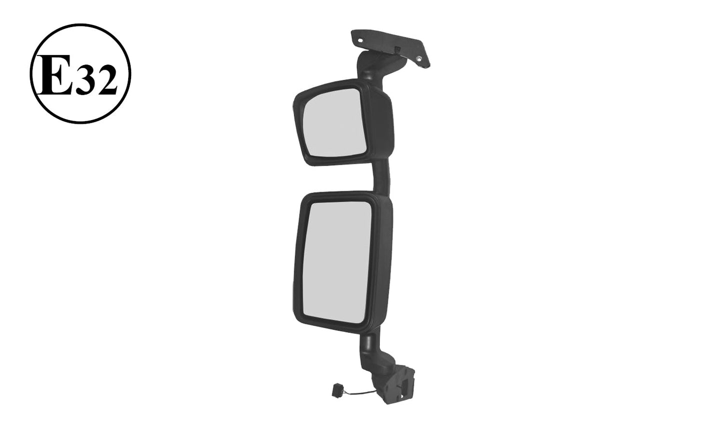 Specchio Retrovisore Sinistro Elettrico E Riscaldato Braccio Corto Omologato - Renault - Serie T - OE 7482582213 - 7484188479 - Carrozzeria Truck