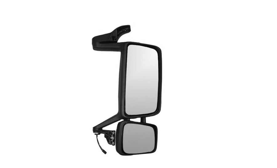 Specchio Sinistro Principale Elettrico Riscaldato, Ausiliario Manuale, Braccio Lungo - Volvo - FM Euro 6 - OE 22286149 - Carrozzeria Truck