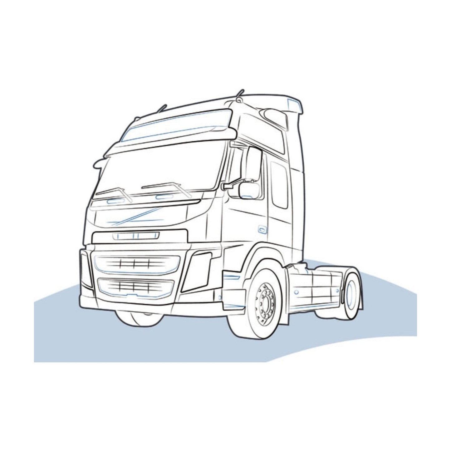 VETRO SPECCHIO VOLVO FM IV - 20455986 - Carrozzeria Truck