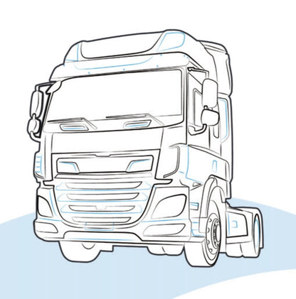 CALOTTA PARAFANGO DAF CF EURO 6 - 1875551 - Carrozzeria Truck