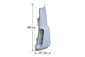 CONVOGLIATORE ARIA SX DAF LF - 1400710 - Carrozzeria Truck