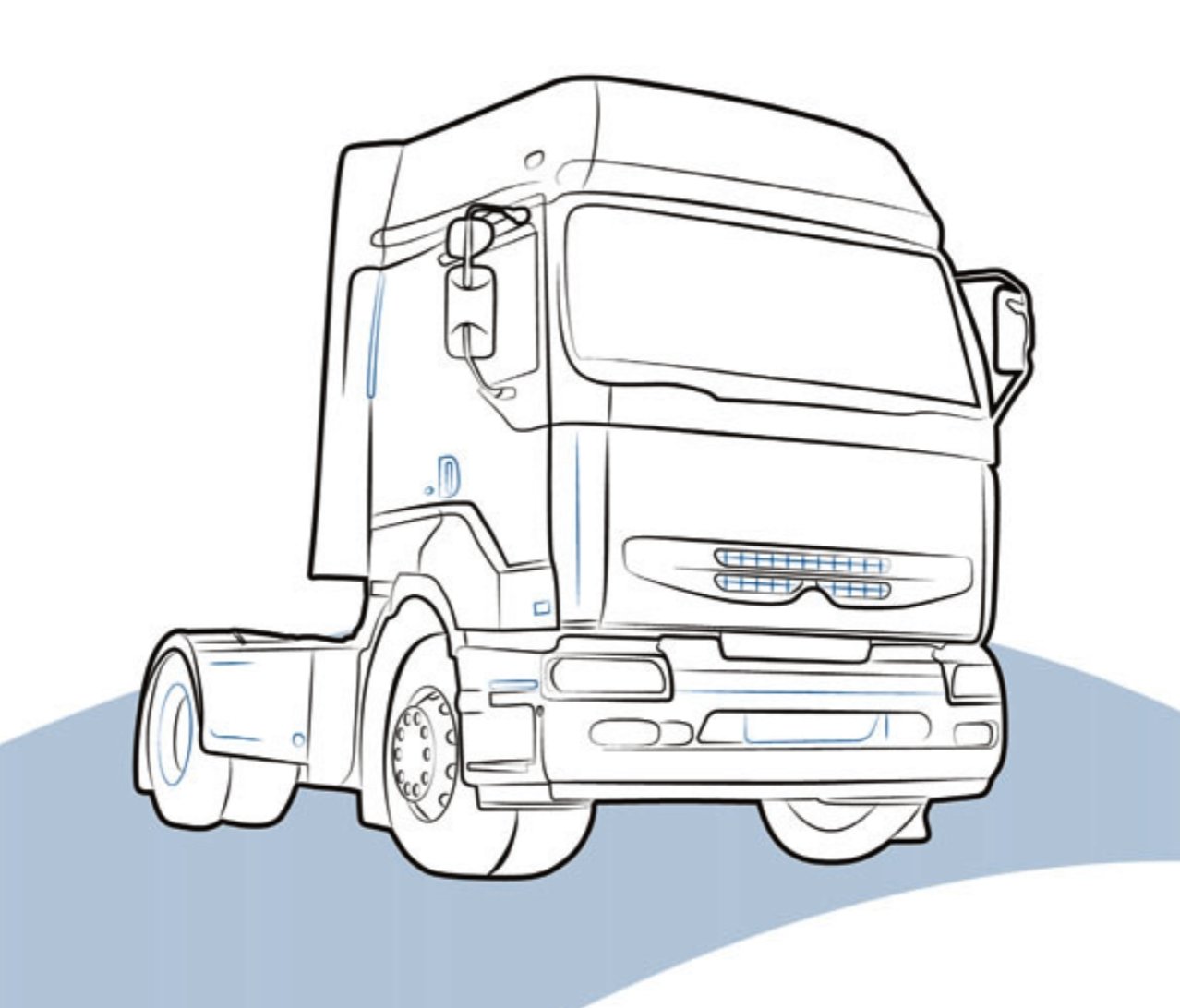 COPRICOFANO per RENAULT PREMIUM lato - Carrozzeria Truck