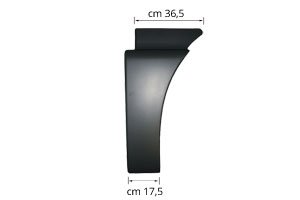 COPRIPARAFANGO LATERALE DX MAN TGX - 81664100184 - Carrozzeria Truck