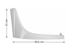 CORNICE FARO INFERIORE lato DX 9608803605 - Carrozzeria Truck