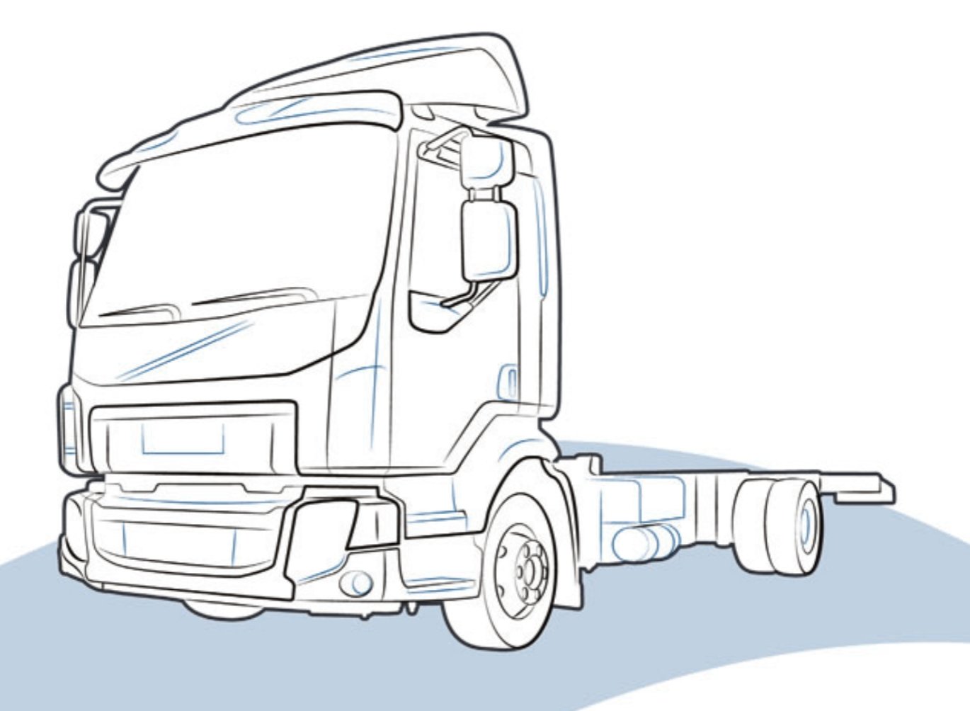 CORNICE FENDINEBBIA DX DAF LF EURO 6 - 1706985 - Carrozzeria Truck
