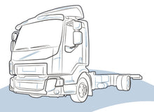 CORNICE FENDINEBBIA SX VOLVO FL EURO 6 - 82534527 - Carrozzeria Truck