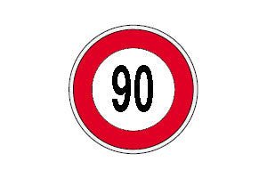 DISCO LIMITATORE DI VELOCITA 90 KM/H 4000.99009 - Carrozzeria Truck