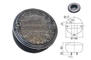 FANALE POSTERIORE 1500.00009 - Carrozzeria Truck