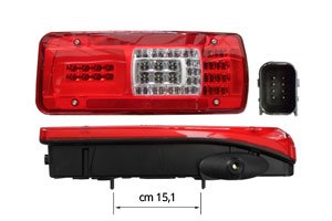 FANALE POSTERIORE DX IVECO STRALIS S-WAY 2019 | AS - 5802000767 - Carrozzeria Truck
