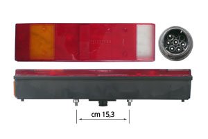 FANALE POSTERIORE per DAF CF lato DX 1283370 1284212 1353476 - Carrozzeria Truck