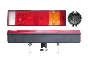 FANALE POSTERIORE per IVECO EUROTECH lato SX - Carrozzeria Truck