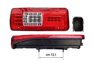 FANALE POSTERIORE SX IVECO STRALIS S-WAY 2019 | AS - 5802062689 - Carrozzeria Truck