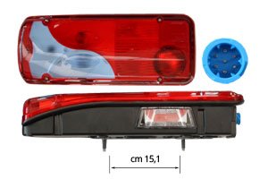 FANALE POSTERIORE SX MAN TGA | XLX/XXL - 81252256544 - Carrozzeria Truck