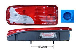 FANALE POSTERIORE SX SCANIA R 2010 | PGR - 1756754 - Carrozzeria Truck