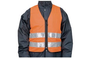 GILET DI SICUREZZA CL2 EN 471 RINFRANGENTE ARANCIO 4000.95272 - Carrozzeria Truck