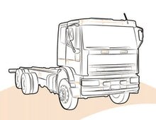 MANIGLIA PORTA per IVECO EUROCARGO | 60-120-150 lato DX 98404709 - Carrozzeria Truck