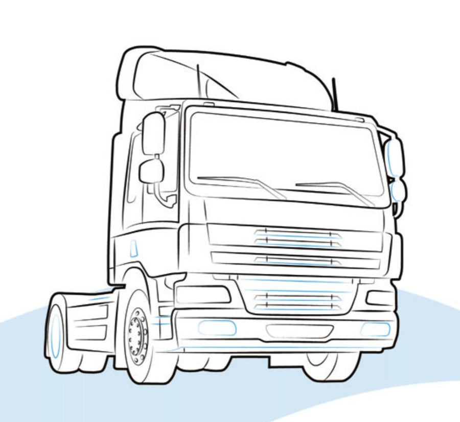 MEZZO PARAFANGO POSTERIORE DAF CF - 5010228158 - Carrozzeria Truck