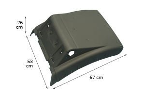 MEZZO PARAFANGO POSTERIORE MAN TGA | XLX/XXL - 81664106608 - Carrozzeria Truck