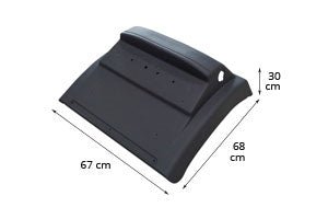 MEZZO PARAFANGO POSTERIORE MAN TGA | XLX/XXL - 81664106625 - Carrozzeria Truck