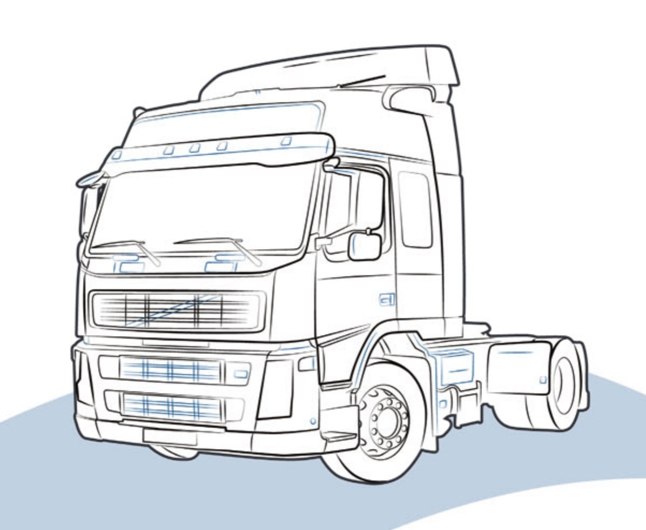 MEZZO PARAFANGO POSTERIORE VOLVO FM II - 7420583488 - Carrozzeria Truck