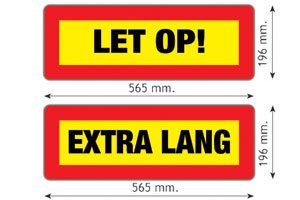 PANNELLI LET OP! E EXTRA LANG 4000.96133 - Carrozzeria Truck