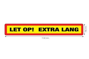 PANNELLO LET OP! EXTRA LANG 4000.96130 - Carrozzeria Truck