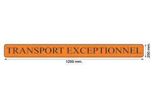 PANNELLO PER TRASPORTI ECCEZIONALI 4000.80874 - Carrozzeria Truck