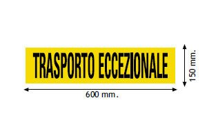 PANNELLO PER TRASPORTI ECCEZIONALI 4000.90100 - Carrozzeria Truck