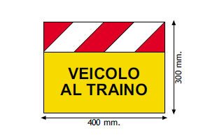 PANNELLO PER VEICOLI AL TRAINO 4000.90131 - Carrozzeria Truck