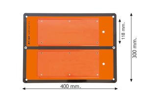 PANNELLO PORTANUMERI CON SUPPORTO 4000.91041 - Carrozzeria Truck