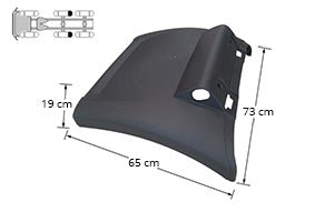 PARAFANGO POSTERIORE DAF CF EURO 6 - 1875548 - Carrozzeria Truck
