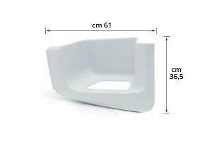 PEDANA per DAF 95 XF | XF 95 lato SX 1295732 - Carrozzeria Truck